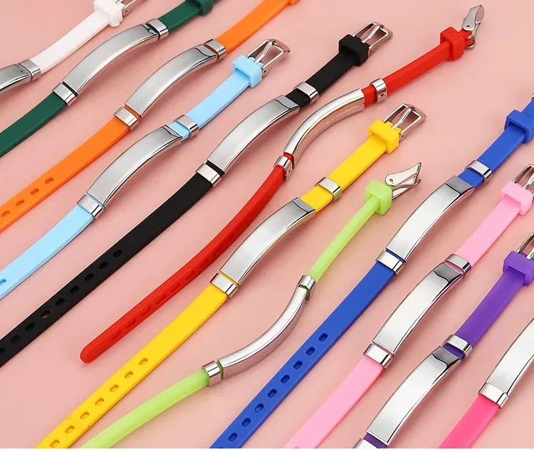 Bracelet Enfant Personnalisé – Nom & Téléphone