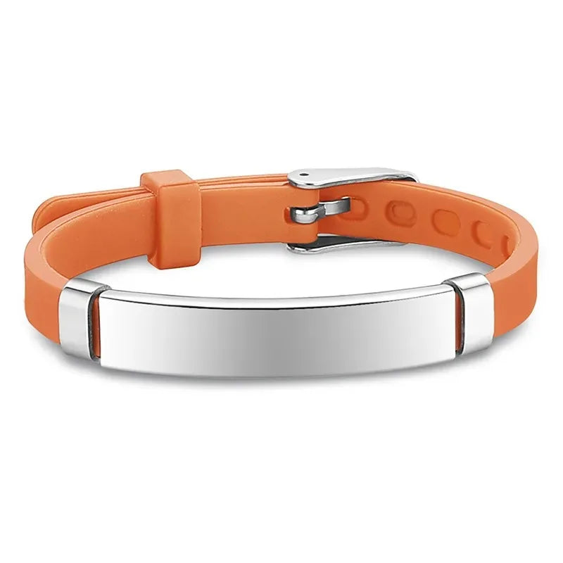 Bracelet Enfant Personnalisé – Nom & Téléphone