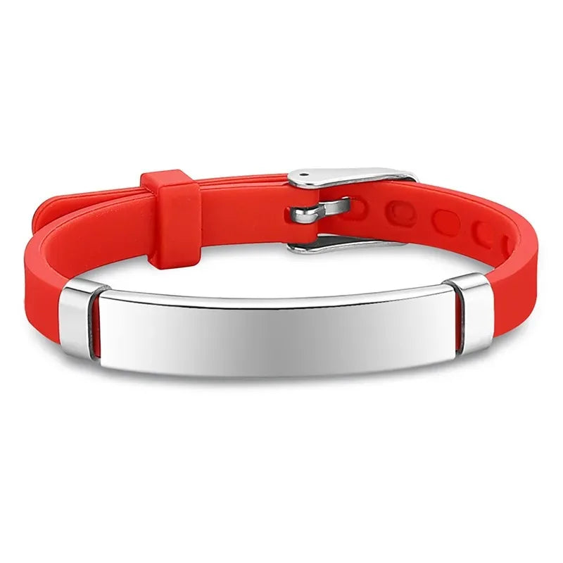 Bracelet Enfant Personnalisé – Nom & Téléphone