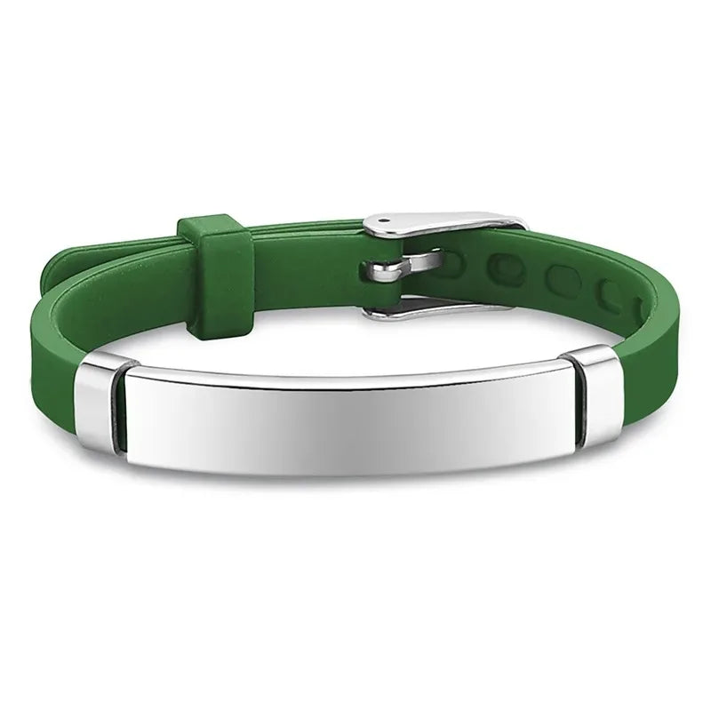 Bracelet Enfant Personnalisé – Nom & Téléphone