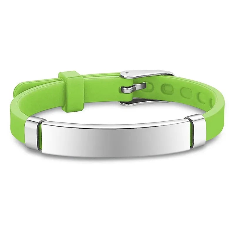 Bracelet Enfant Personnalisé – Nom & Téléphone